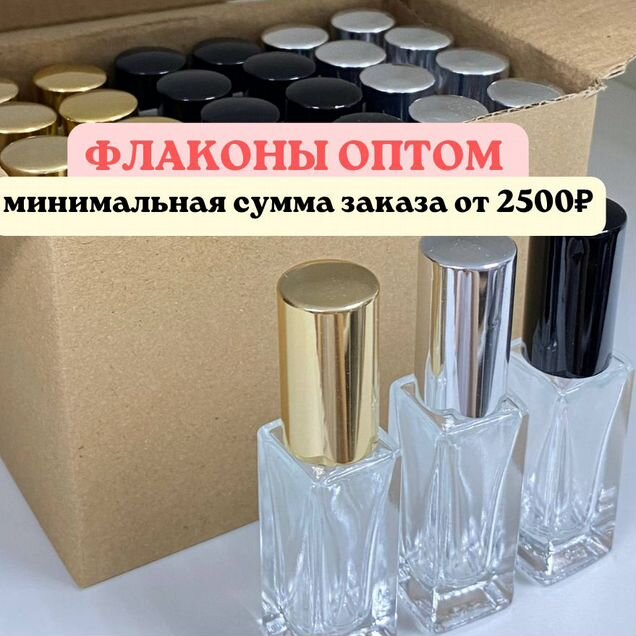 Флаконы для духов оптом