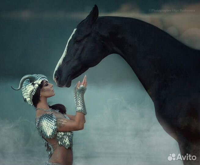 Костюм из стальной чешуи Дракон