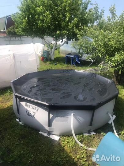 Каркасный бассейн новый