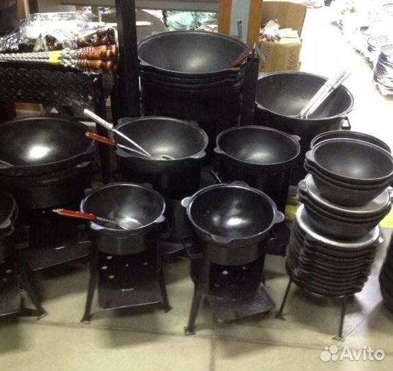 Казан и печь