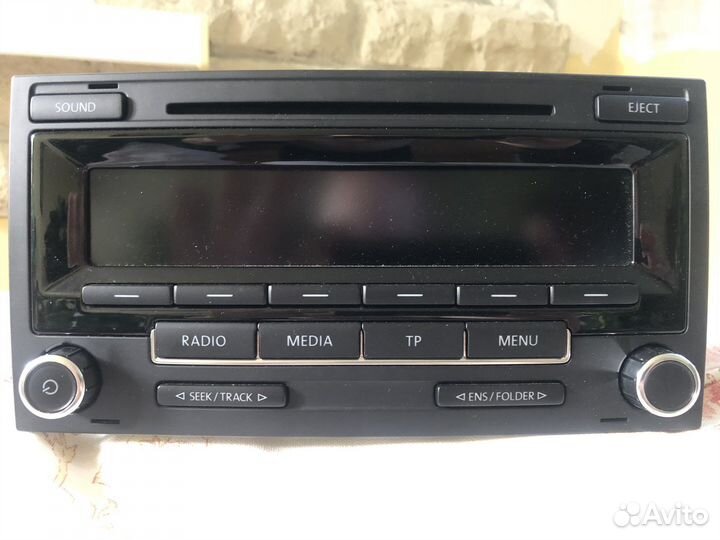 Штатная магнитола на volkswagen T5 multivan