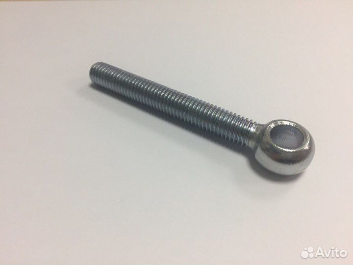 Болт откидной для крепления дышла прицепа мзса шир