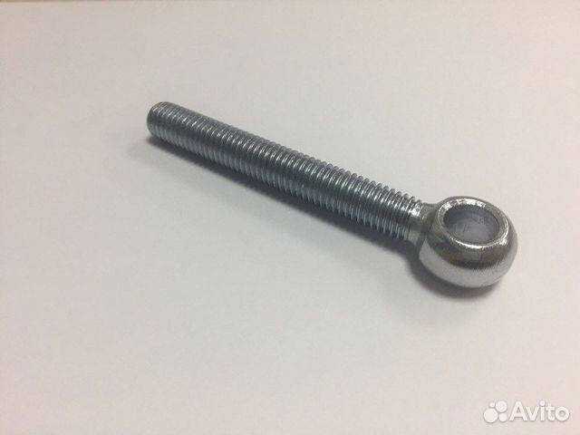 Болт откидной для крепления дышла прицепа мзса шир