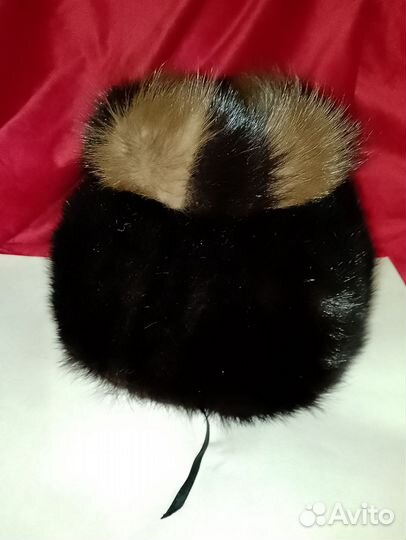 Шапка норковая женская новая