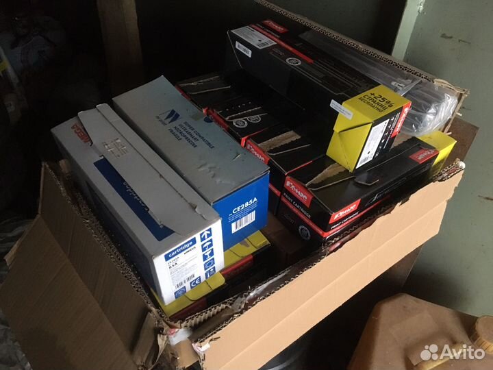 Б/у картридж для лазерного принтера (мфу) hp m1132