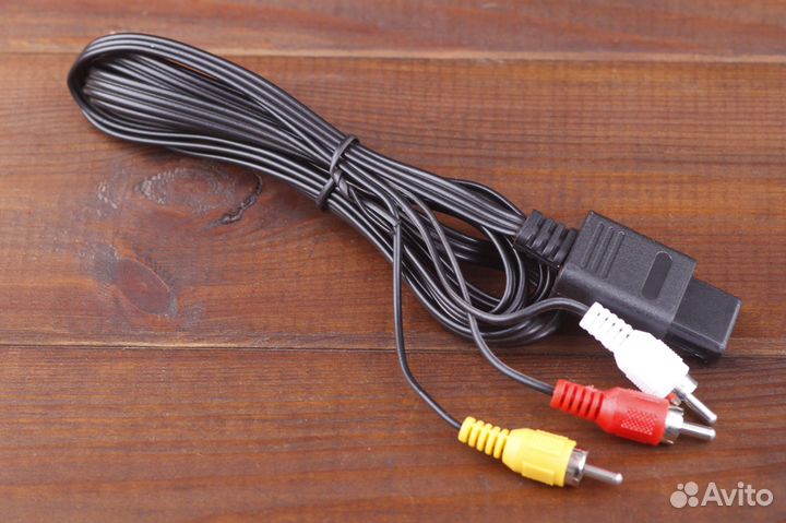 AV RCA Кабель snes N64 Game Cube Новый