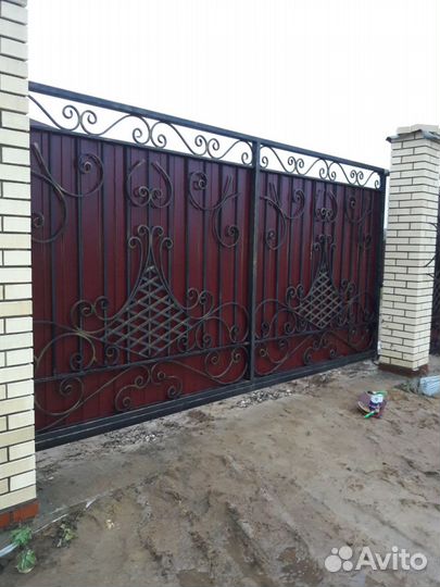 Кованые ворота