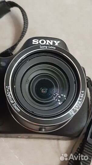 Компактный фотоаппарат sony cyber shot DSC-H100