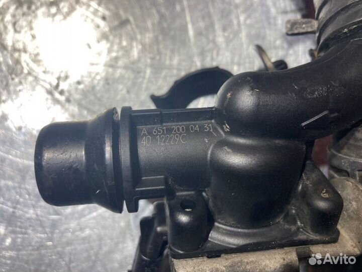 Кран отопителя (печки) Mercedes Glk X204 OM651 2.2