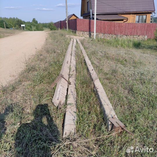 Бетонные столбы