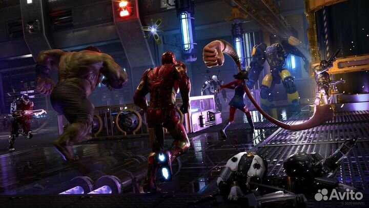 Marvel Avengers диск с игрой для PS4