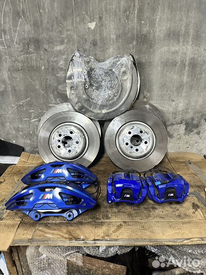 Тормоза bmw g05 395 перед 370 зад