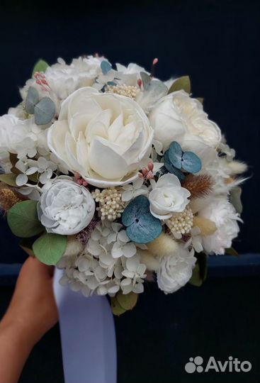 Букет невесты/ свадебный букет из сухоцветов