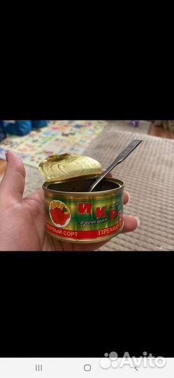 Икра красная горбуши и кеты