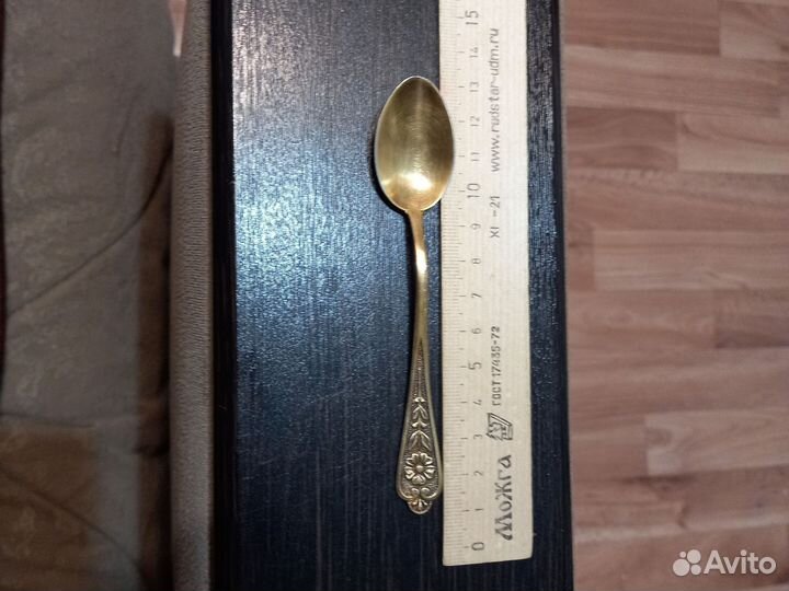 Чайные ложки серебро СССР 875 пробы