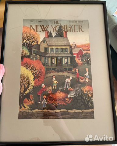 New Yorker постер