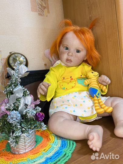 Кукла реборн девочка 55 см