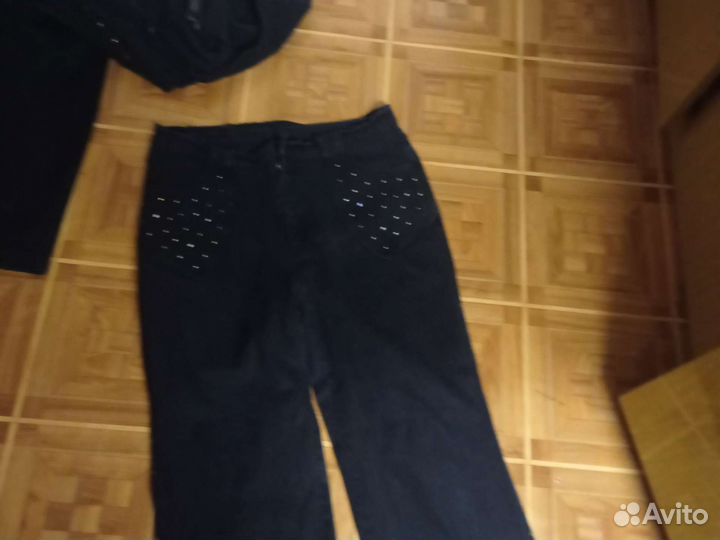 Большой 68 раз Свитшот +плащи+ джинсы+ пуховик