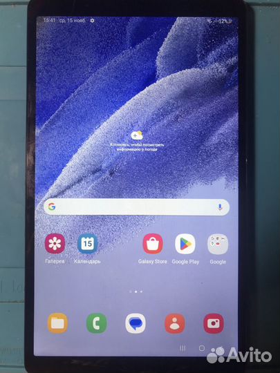 Дисплей в рамке Samsung Galaxy Tab A7 Lite