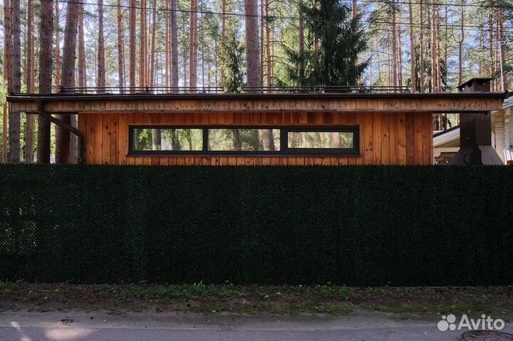 Зеленый Калифорнийский забор - изгородь