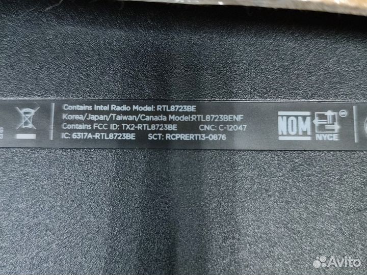 Ноутбук hp