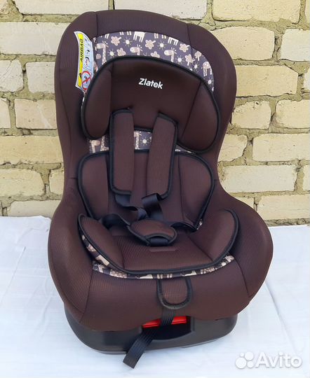 Автокресло жирафики от 0кг с наклоном
