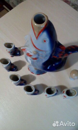 Набор для напитков,Рыбки, СССР