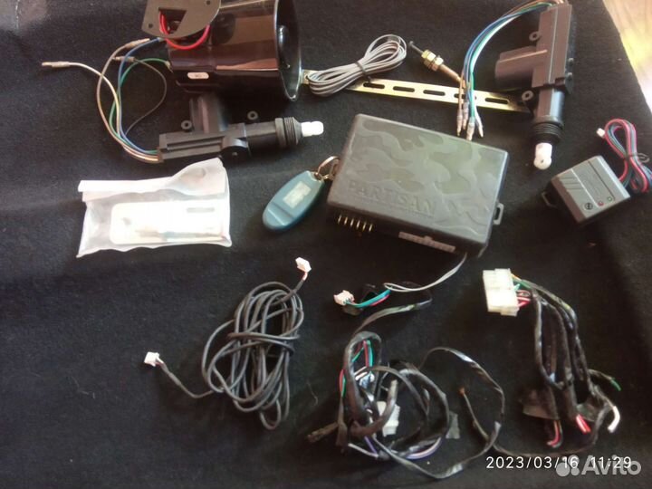 Сигнализация с автозапуском partizan RX5