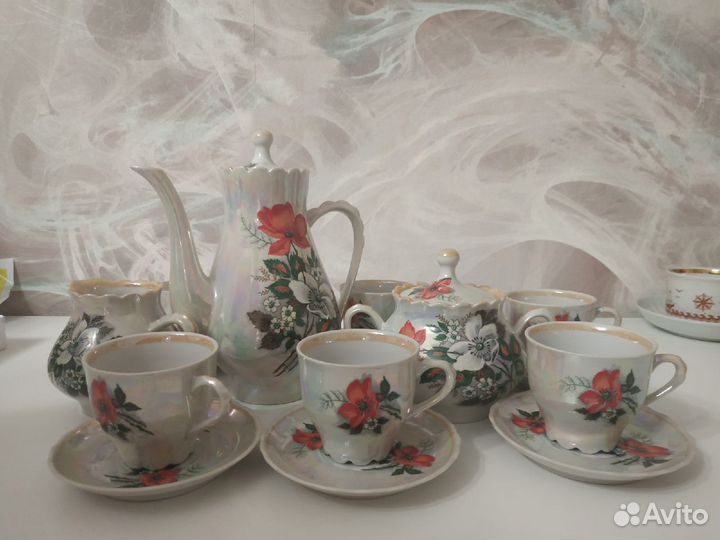 Кофейный сервиз СССР. Довбыш