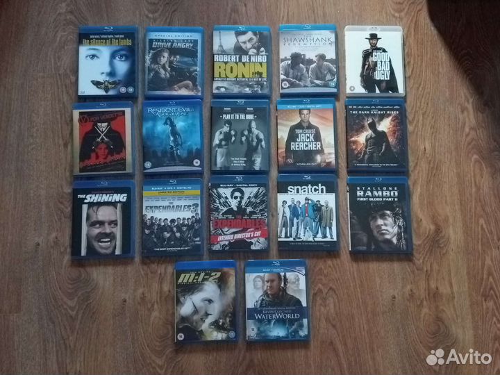 Фильмы на 4К UltraHD и Blu-ray дисках новые и б/у