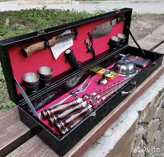 Набор подарочный шашлычный