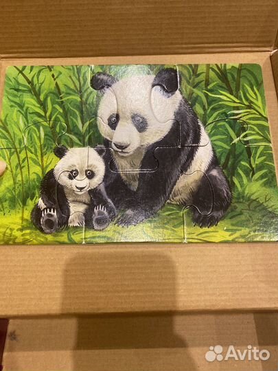 Развивающий пазл с крупными деталями