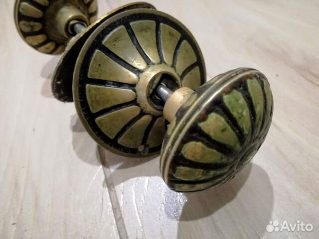 Дверные ручки межкомнатные. Латунь