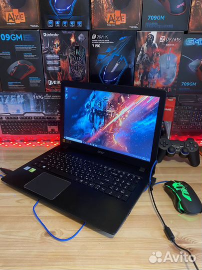 Как новый Acer i5-7200u/MX940-2gb/озу8gb/SSD+HDD