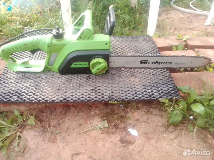 Электро пила цепная бу