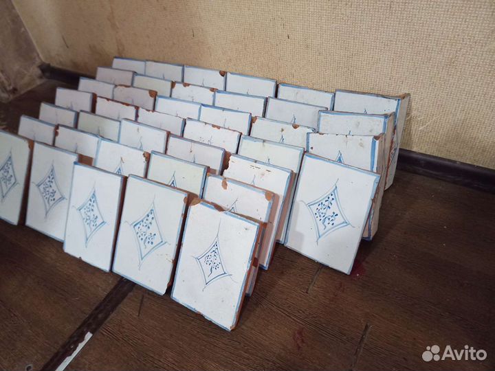 Изразцы для печи старинные,ручная роспись