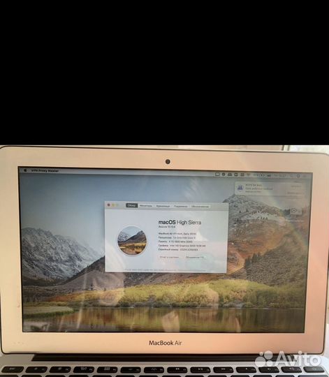 Apple macbook air 11 2014 A1465