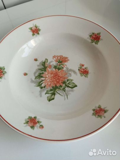 Тарелки глубокие СССР винтаж