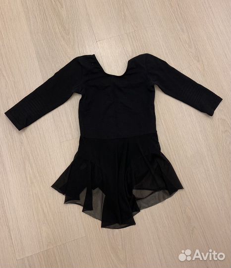 Купальник для танцев черный