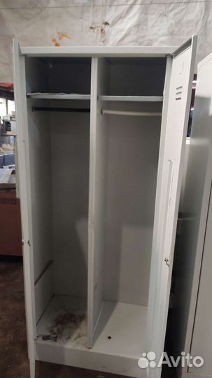 Шкафчики для одежды бу металлические