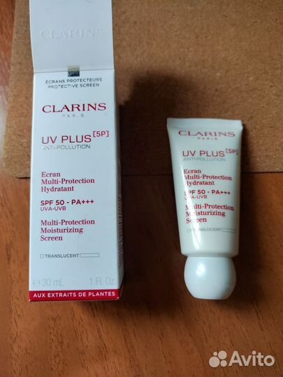 Крем-гель солнцезащитный Clarins для лица 30 мл