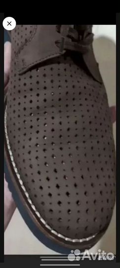 Оригинальные обувь 40-40.5+кypточка М замша