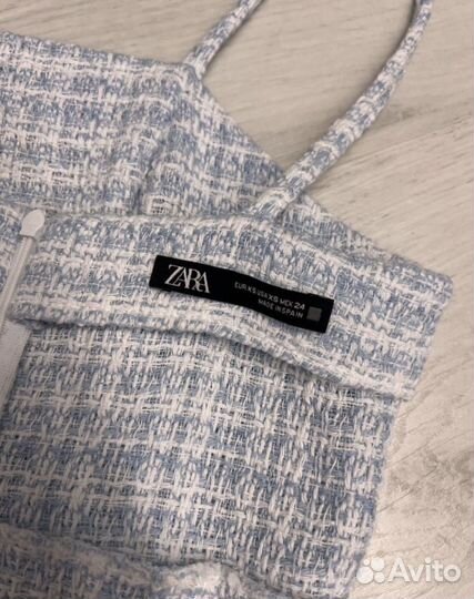 Комплект zara пиджак платье