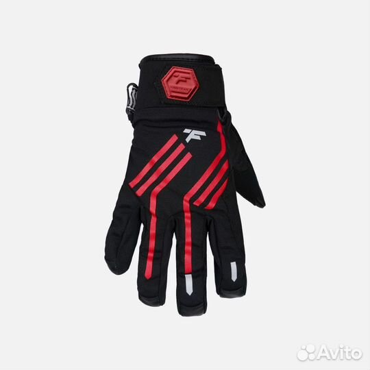 Перчатки finntrail Impact Graphite Red 2710 (M)