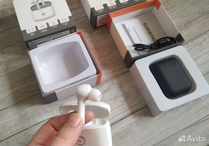 Беспроводные наушники sunwind