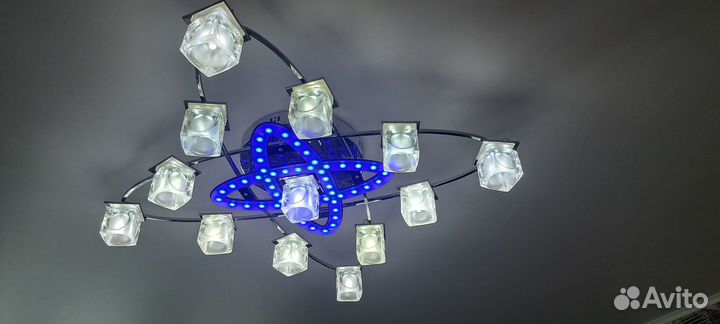 Люстра потолочная бу