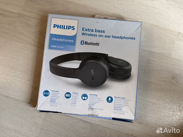 Беспроводные наушники philips