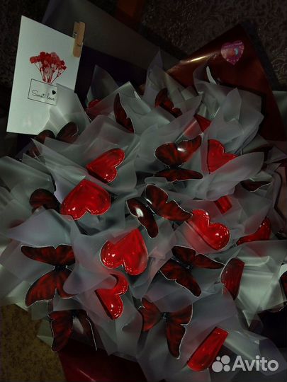 Букеты из бабочек