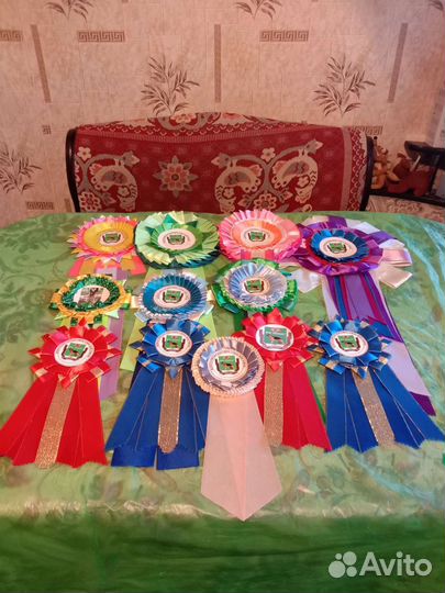 Наградные розетки для собак