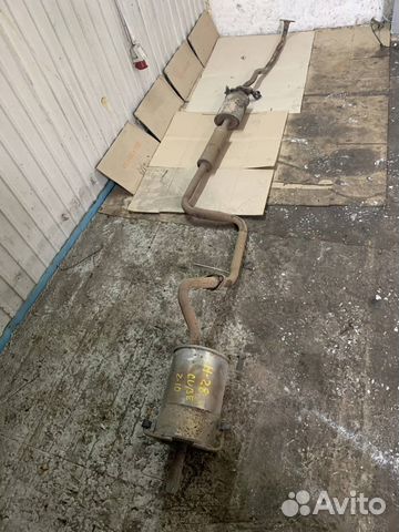 Глушитель nissan cube AZ10